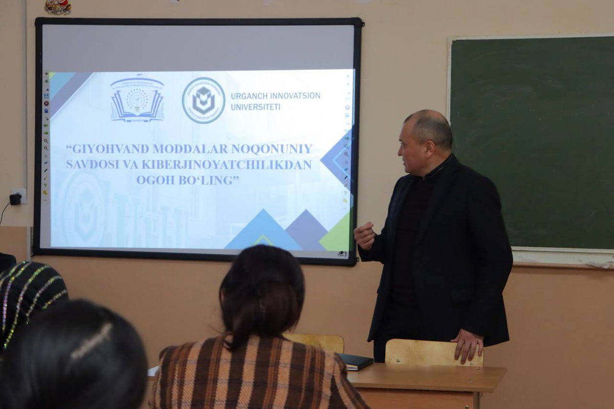 Fevral — Giyohvandlikka qarshi kurashish oyligi doirasida "Giyohvand moddalarning noqonuniy savdosi va kiberjinoyatchilikdan ogoh bo‘ling" mavzusida navbatdagi davra suhbati tashkil etildi.