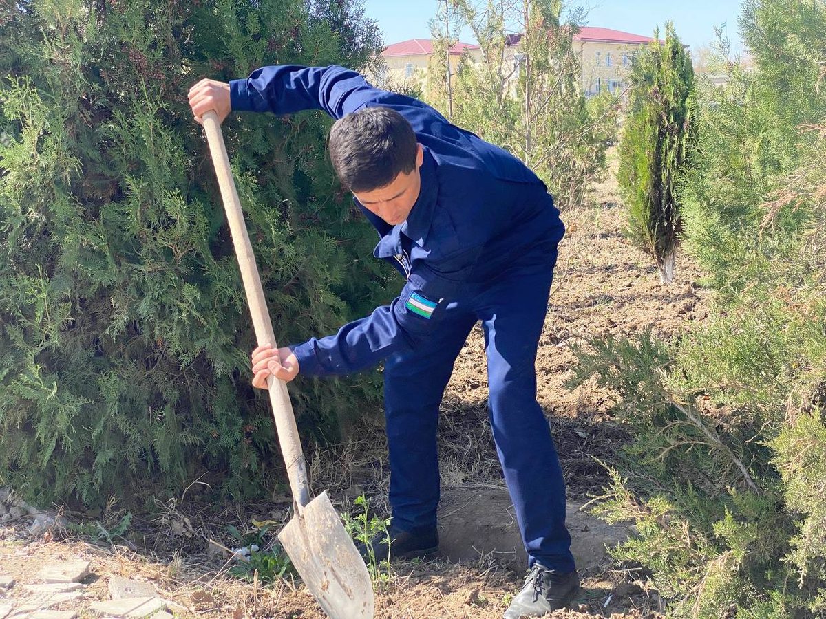 Bugun Xorazm viloyati “Amir Temur”istirohat bog‘i hududida yoshlar yetakchilari va faol volontyorlar ishtirokida “Yashil makon” umummilliy harakati doirasida obodonlashtirish tadbirlari bo’lib o’tdi.