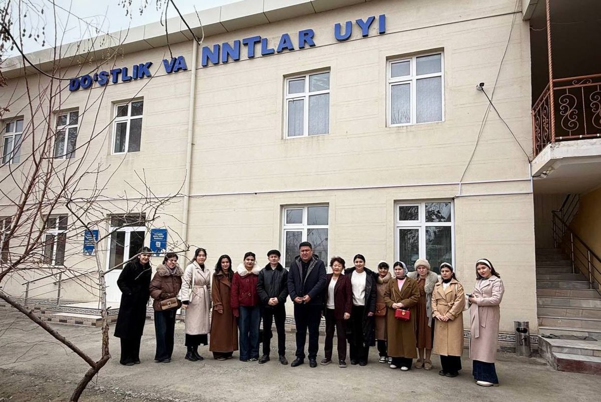 Urganch innovatsion universiteti talabalari uchun Do'stlik va NNTlar uyiga sayohat uyushtirildi.