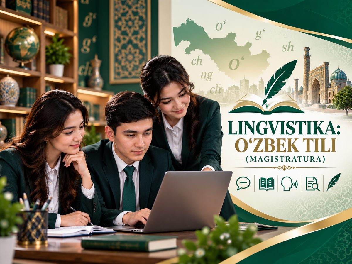 Lingvistika: O‘zbek tili (magistratura)