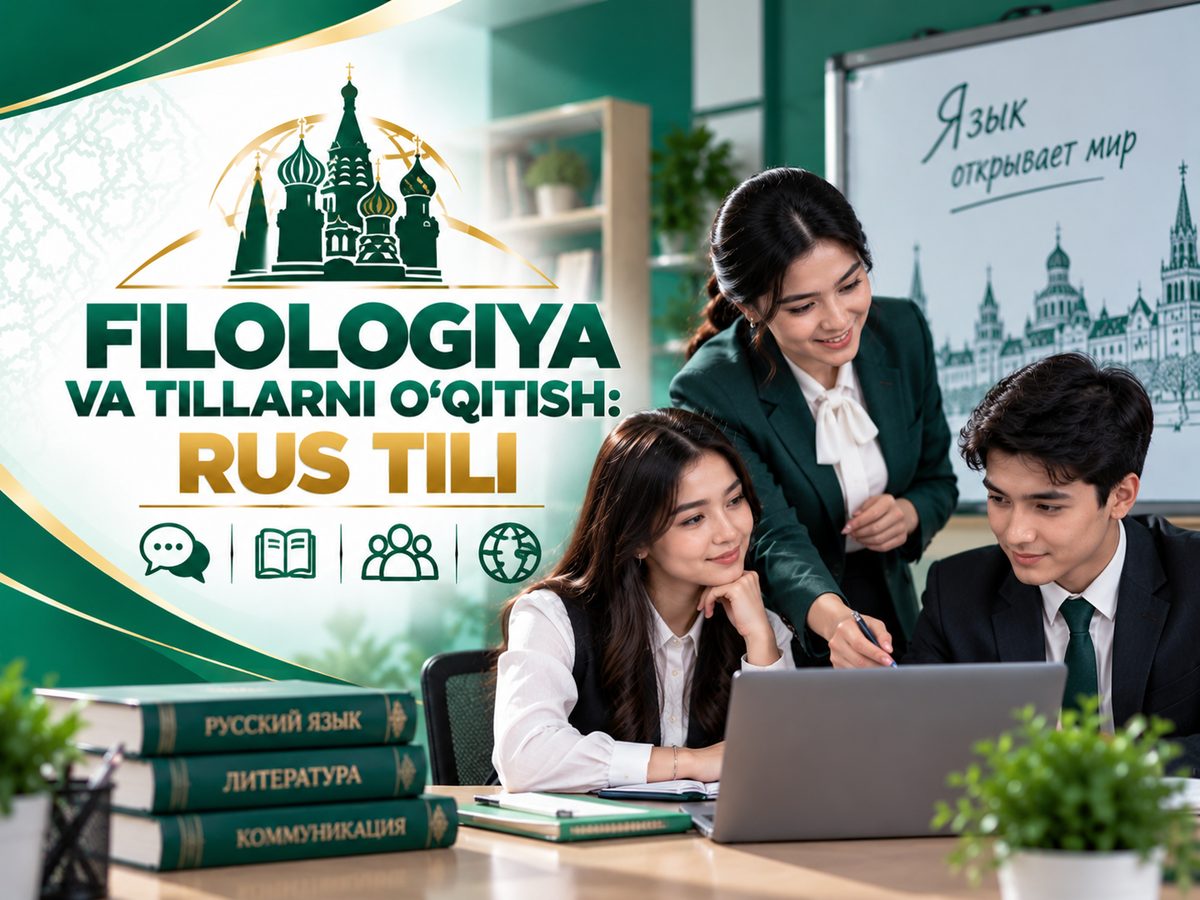 Filologiya va tillarni o‘qitish: rus tili