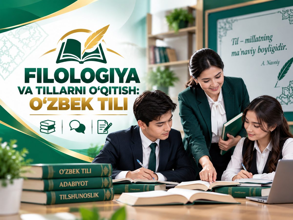 Filologiya va tillarni o‘qitish: o‘zbek tili
